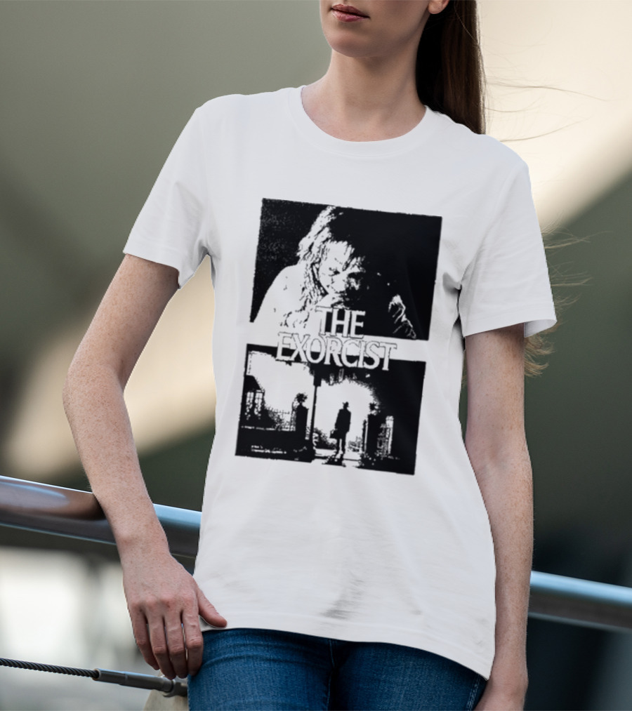 The San Antonio Sharpist The Exorcist Mashup T-Shirt