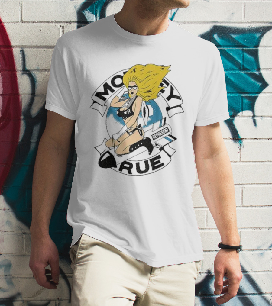 Represent Motley Crue Secret Show Blonde Bombshell Iconic T-Shirt