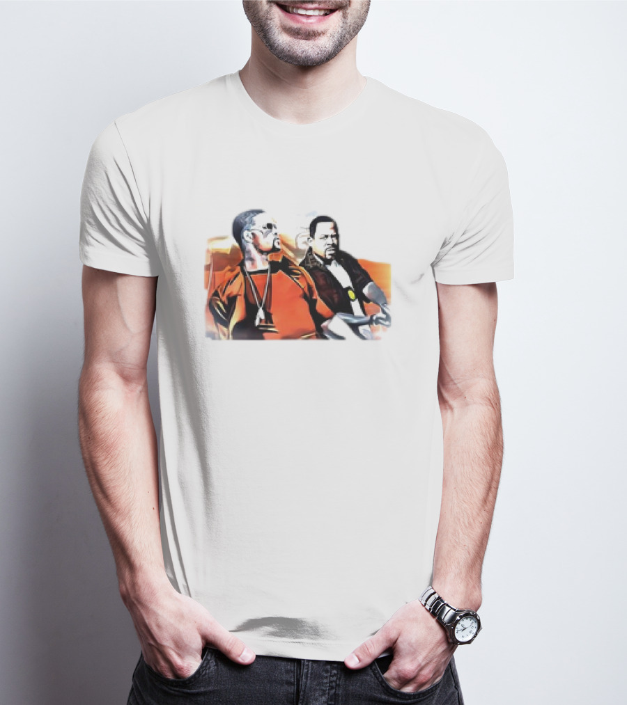 Bad Boys Will Smith Martin Lawrence Iconic Film Duo T-Shirt