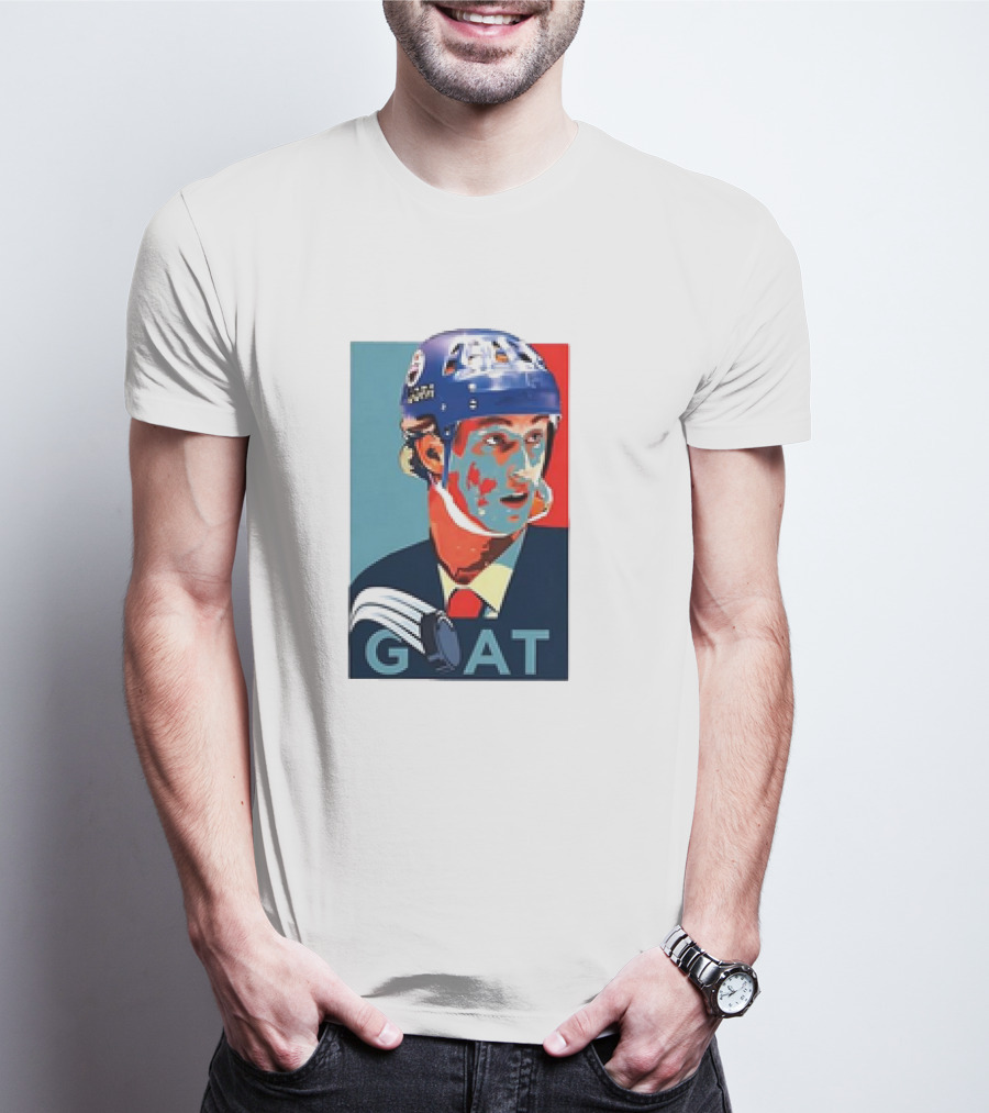 GOAT Gretzky HOPE Retro Hockey T-Shirt