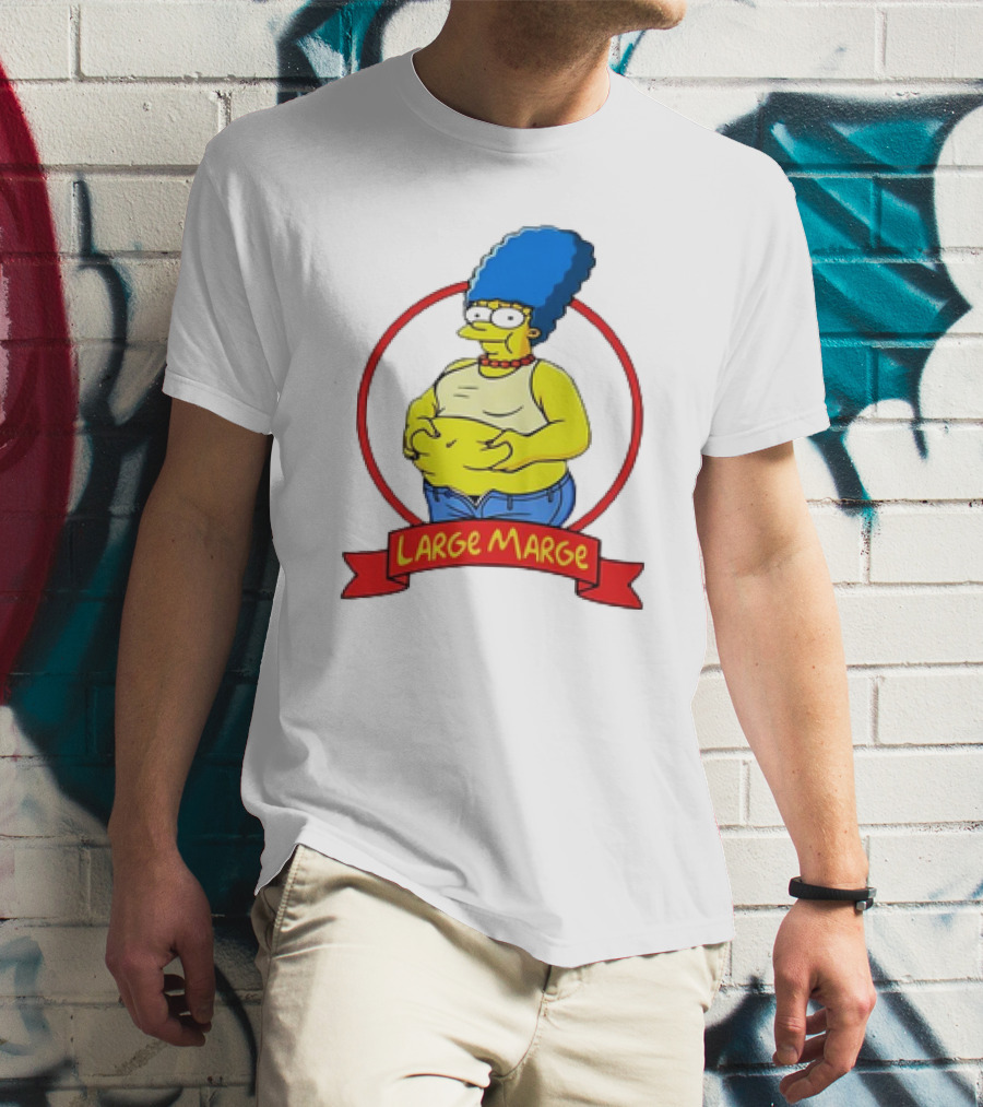 Large Marge Simpsons Cartoon Meme T-Shirt
