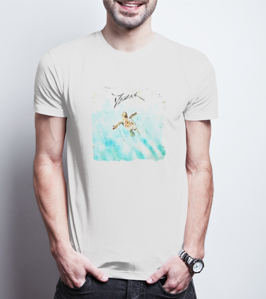 Mezak Baby Blue Sea Turtle T-Shirt