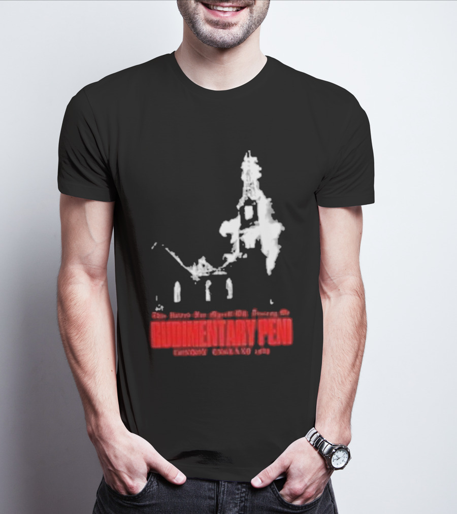 Rudimentary Peni San Francisco On Broadway 1984 Bootleg Union Death Church T-Shirt
