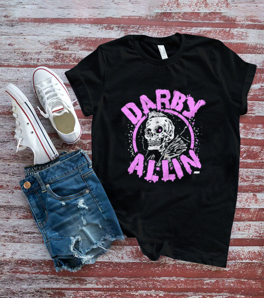 Darby Allin Skull AEW Afterlife T-Shirt
