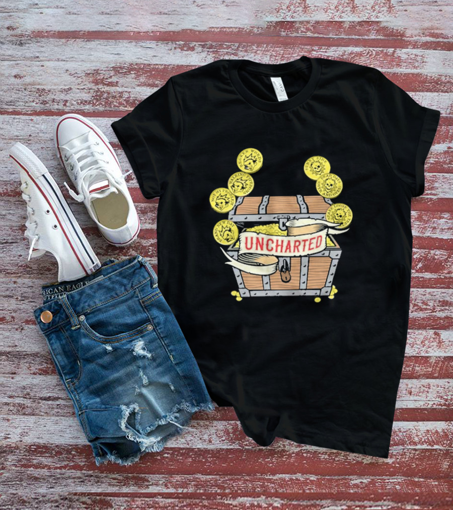 Uncharted Treasure Chest Less Than Jake Coins T-Shirt