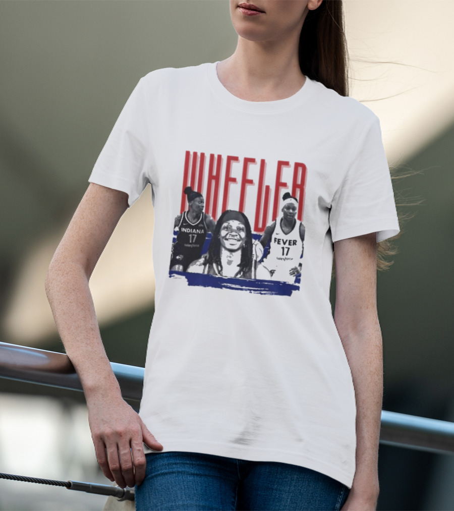 Wheeler Indiana Fever 17 Salesforce T-Shirt