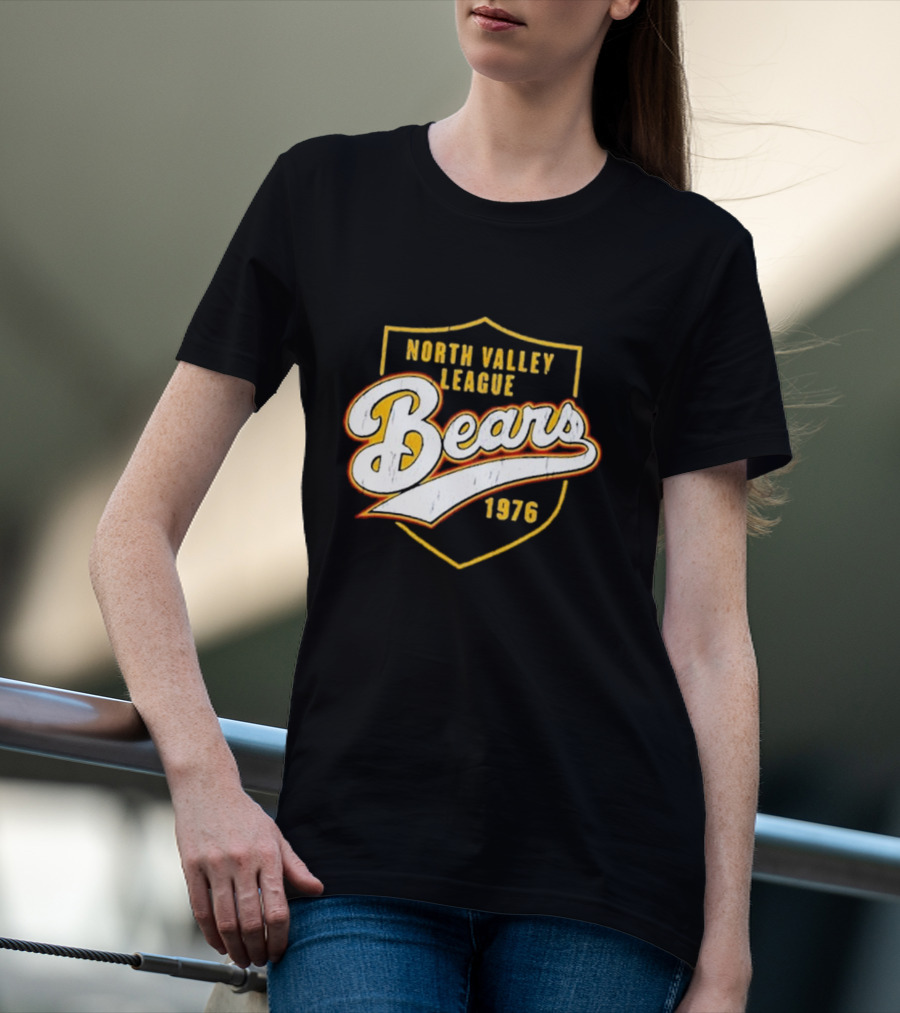 North Valley League Bears 1976 T-Shirt
