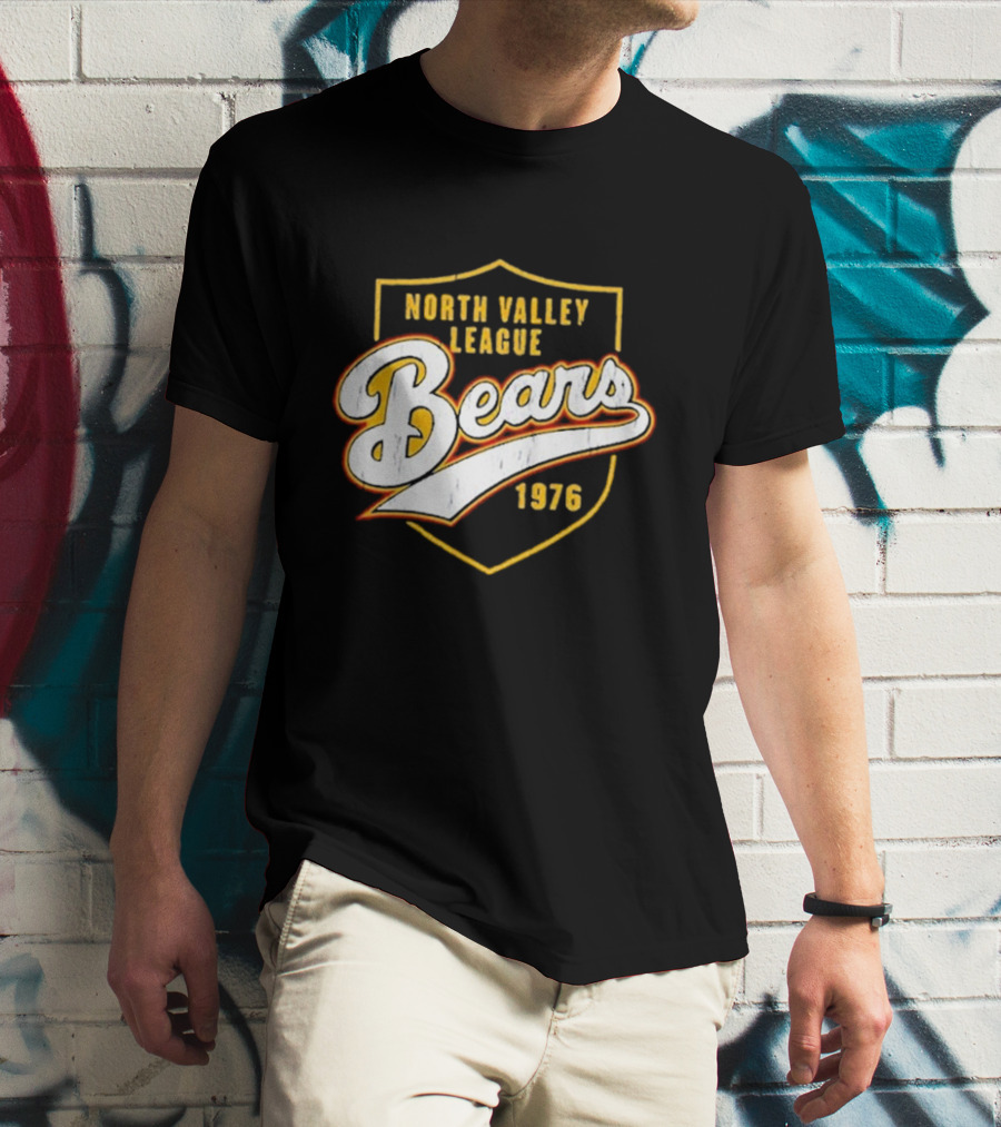 North Valley League Bears 1976 T-Shirt