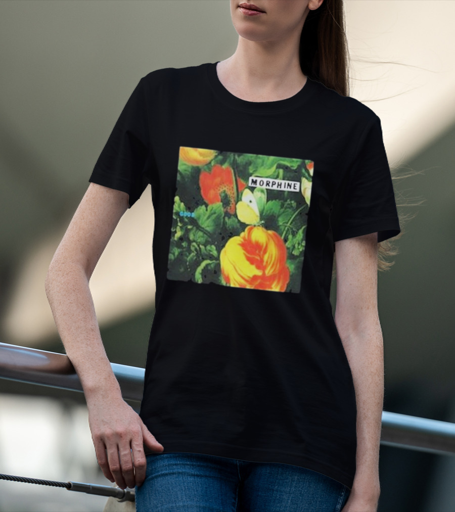 Morphine Good Floral Butterfly Garden T-Shirt