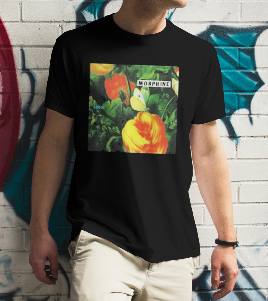 Morphine Good Floral Butterfly Garden T-Shirt