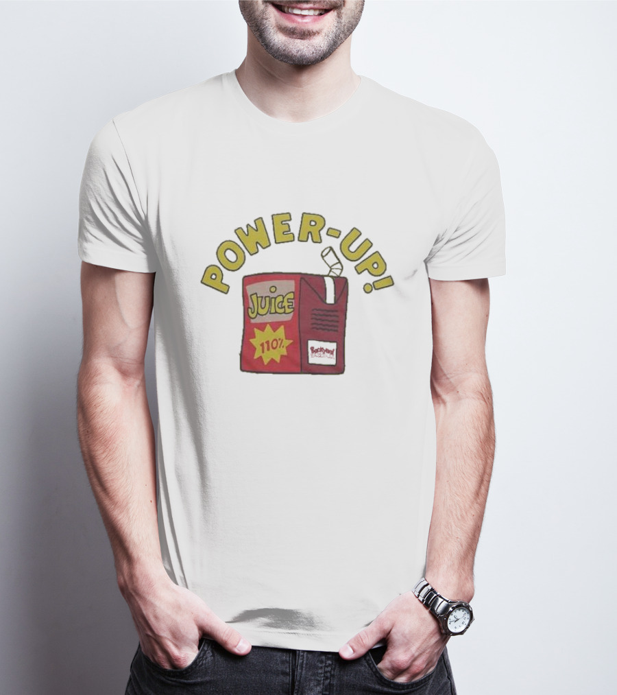 Backyard Baseball Juice Box Power-Up 110% T-Shirt