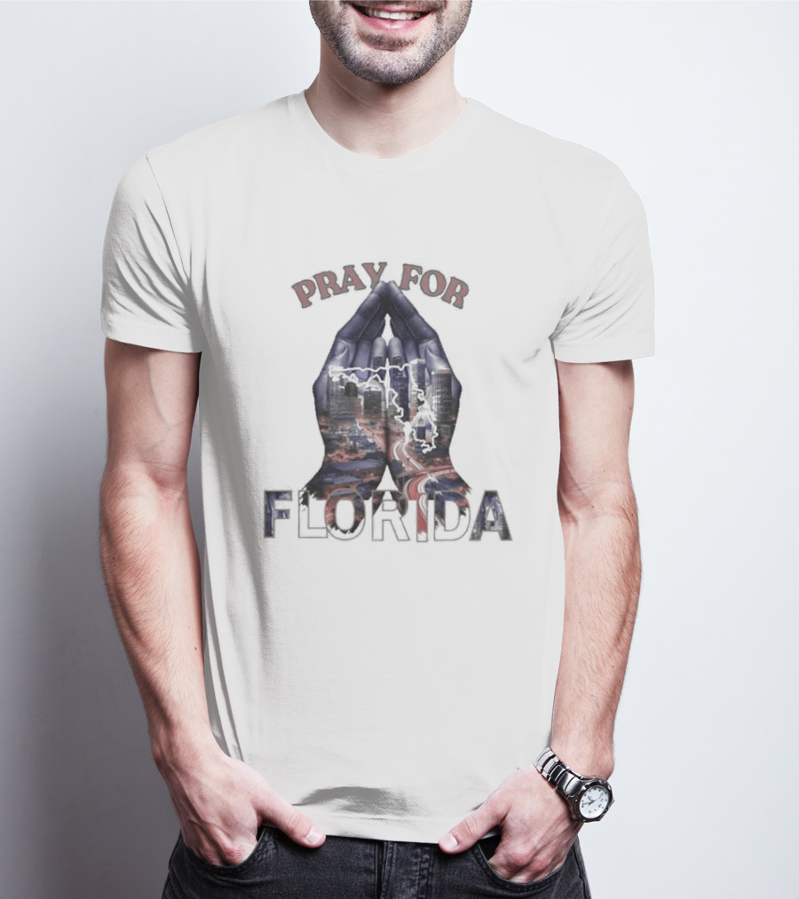 Pray For Florida Hurricane Milton T-Shirt