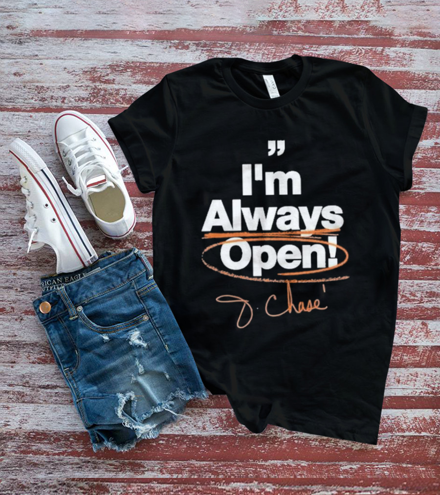 7collection I'm Always Open J. Chase T-Shirt