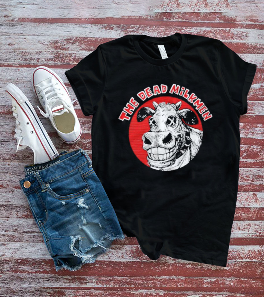 The Dead Milkmen Grinning Cow T-Shirt