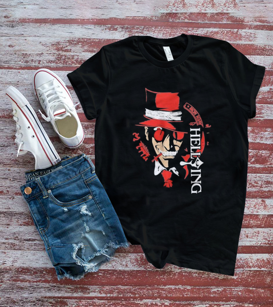 Hellsing Alucard Vampire No Life King T-Shirt