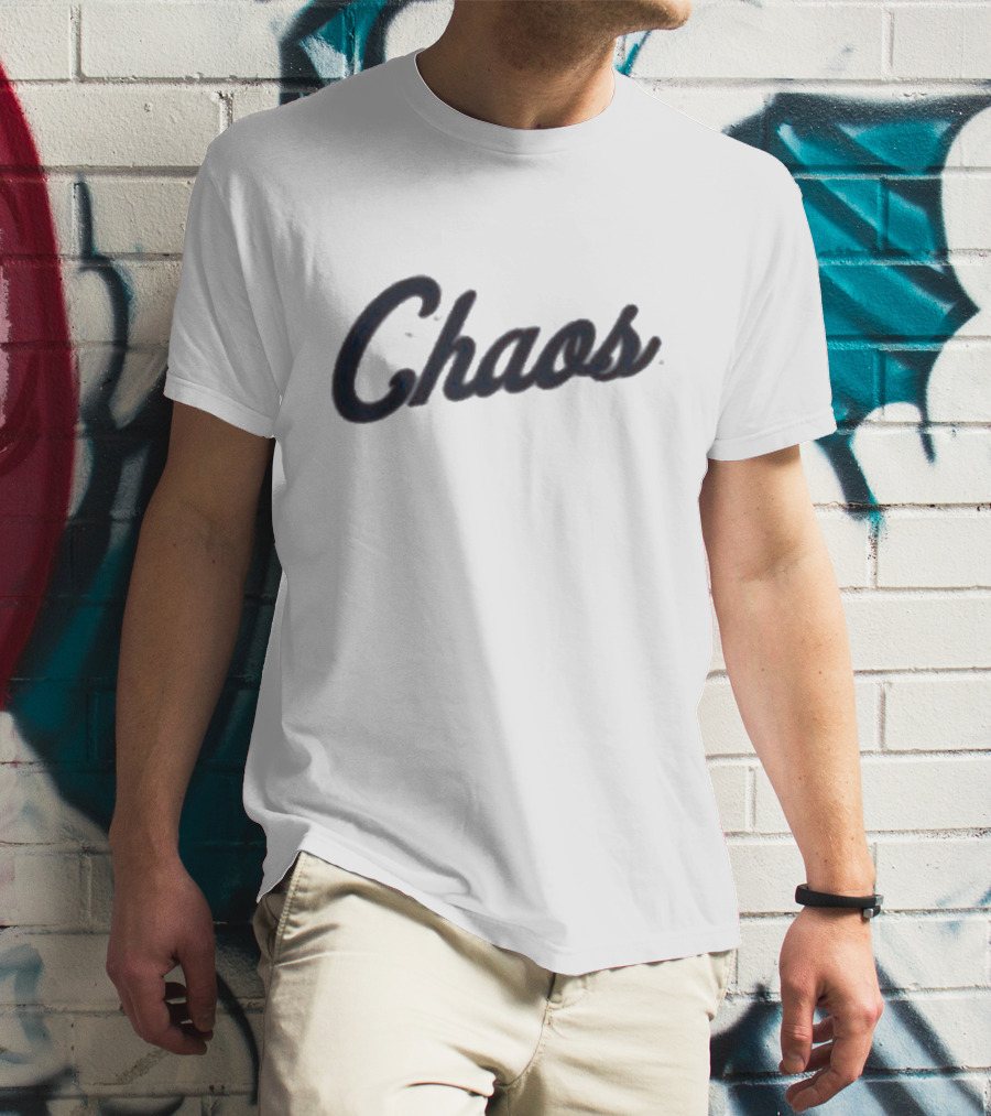 Detroit Pitching Chaos Baseball Action T-Shirt