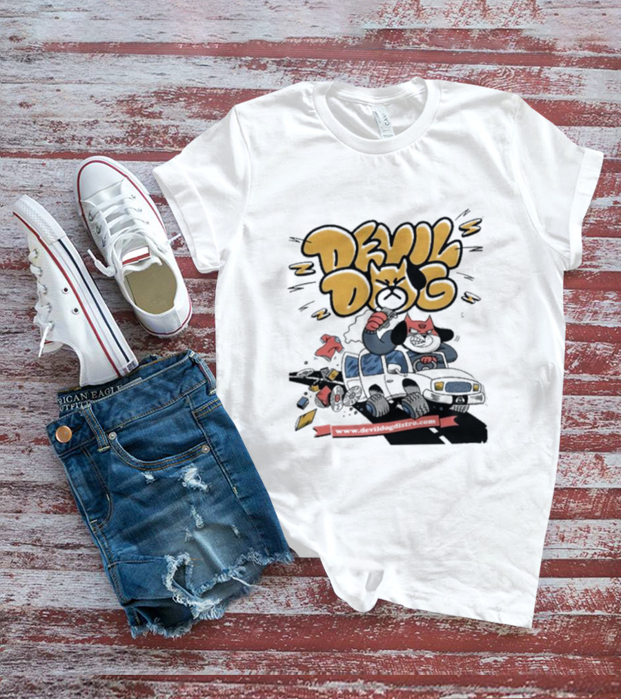 Devil Dog Www.devildogdistro.com T-Shirt
