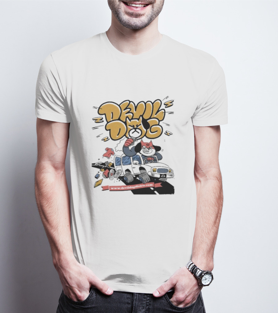 Devil Dog Www.devildogdistro.com T-Shirt