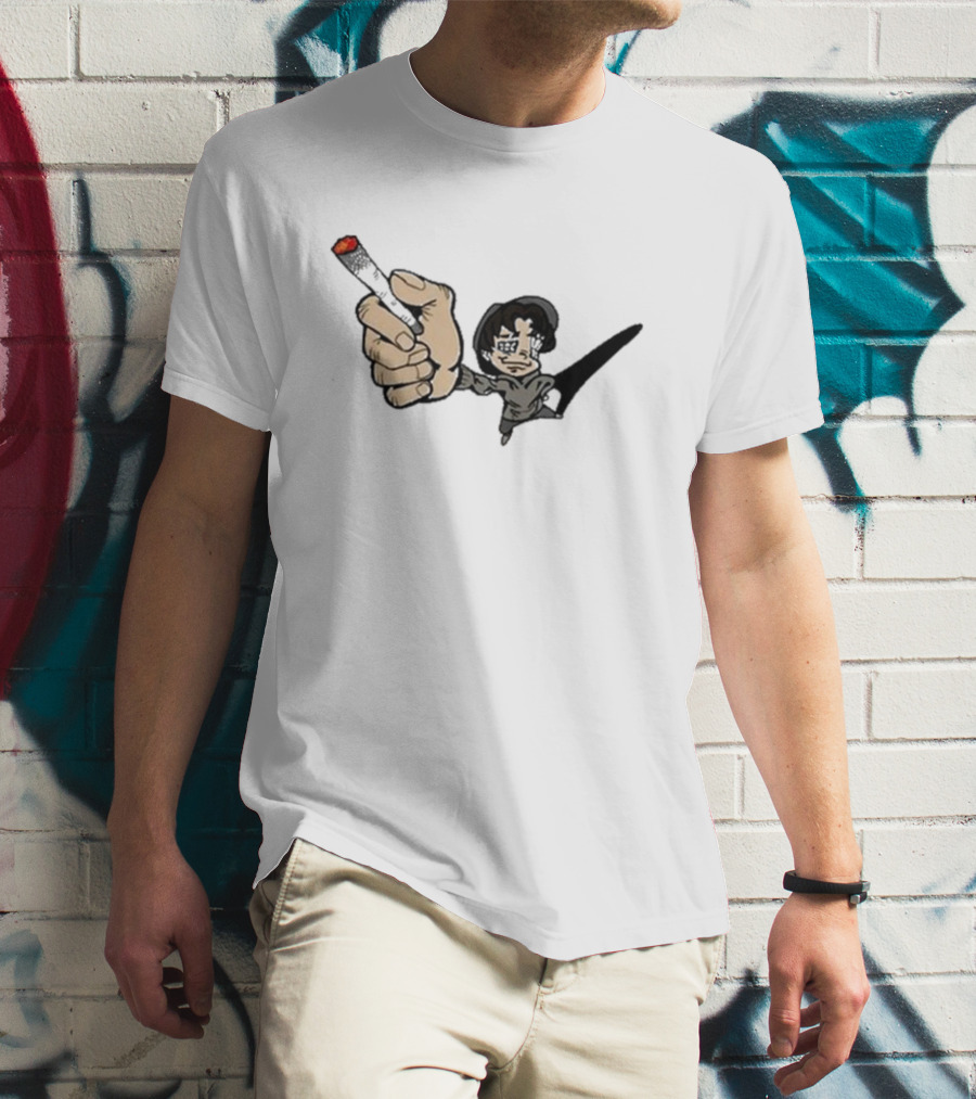 Rav Left-handed Cigarette Hand Illustration Keep The Change Tour T-Shirt
