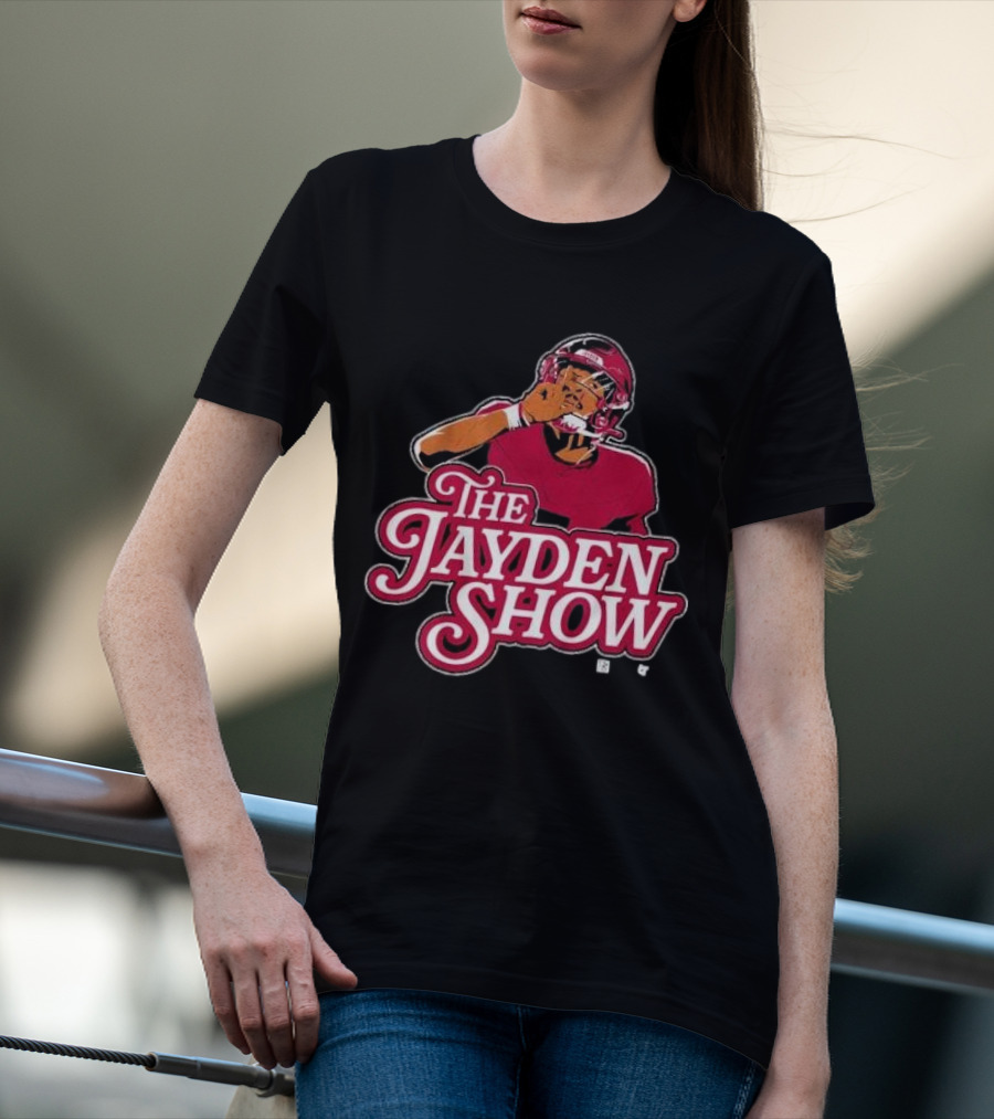 The Jayden Show Jayden Daniels Football Player T-Shirt