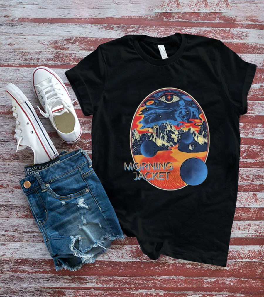 My Morning Jacket Cosmic Landscape Oval T-Shirt