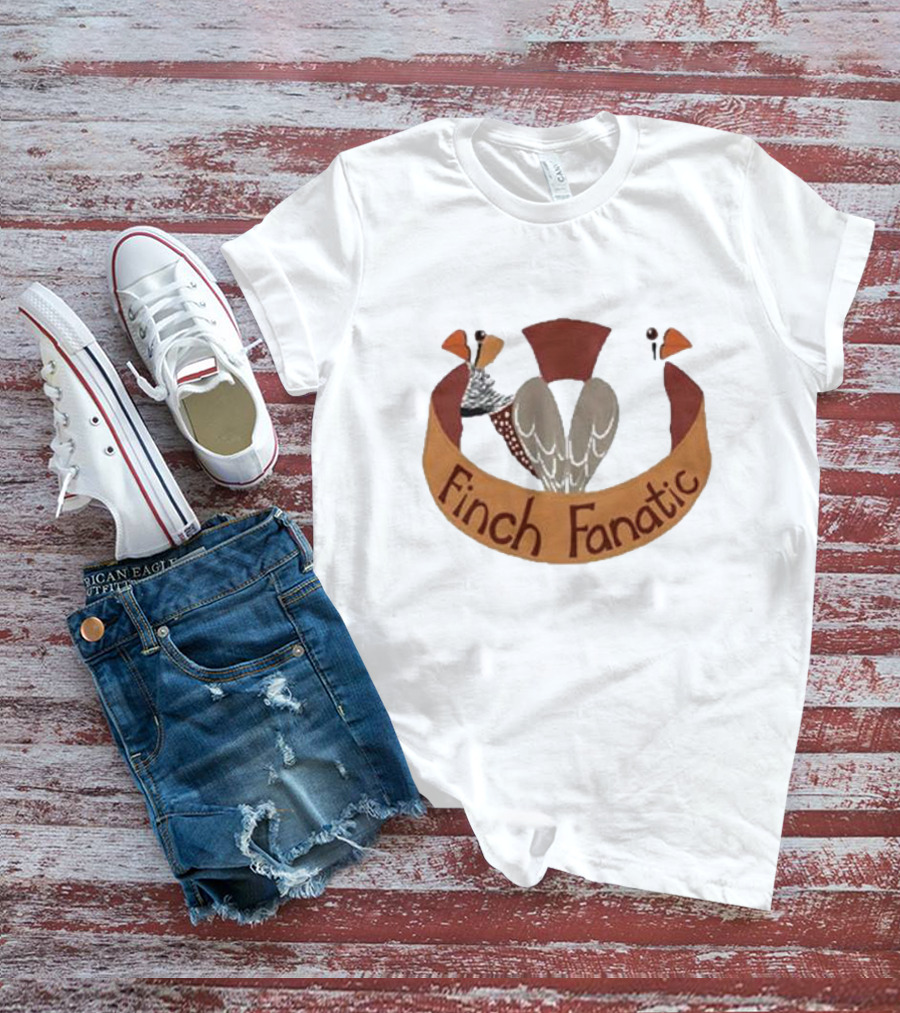 Finch Fanatic Bridget Farmer Finch T-Shirt