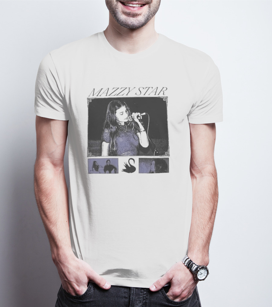 Mazzy Star Band Everybody Seems So Far From Me Dark Swan T-Shirt