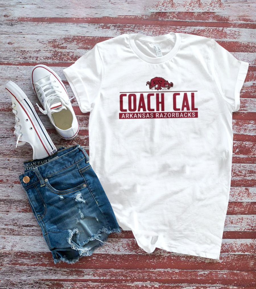 Coach Cal Arkansas Razorbacks T-Shirt