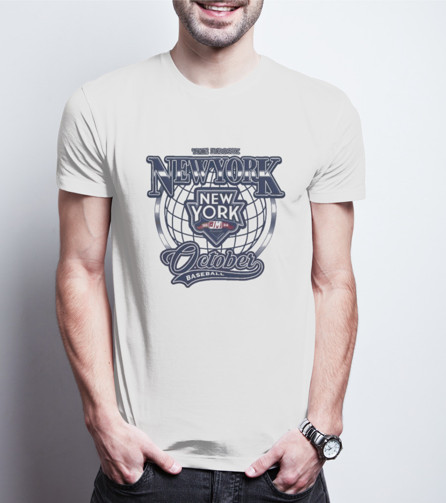 The Bronx New York October Baseball New York AM 1924 T-Shirt