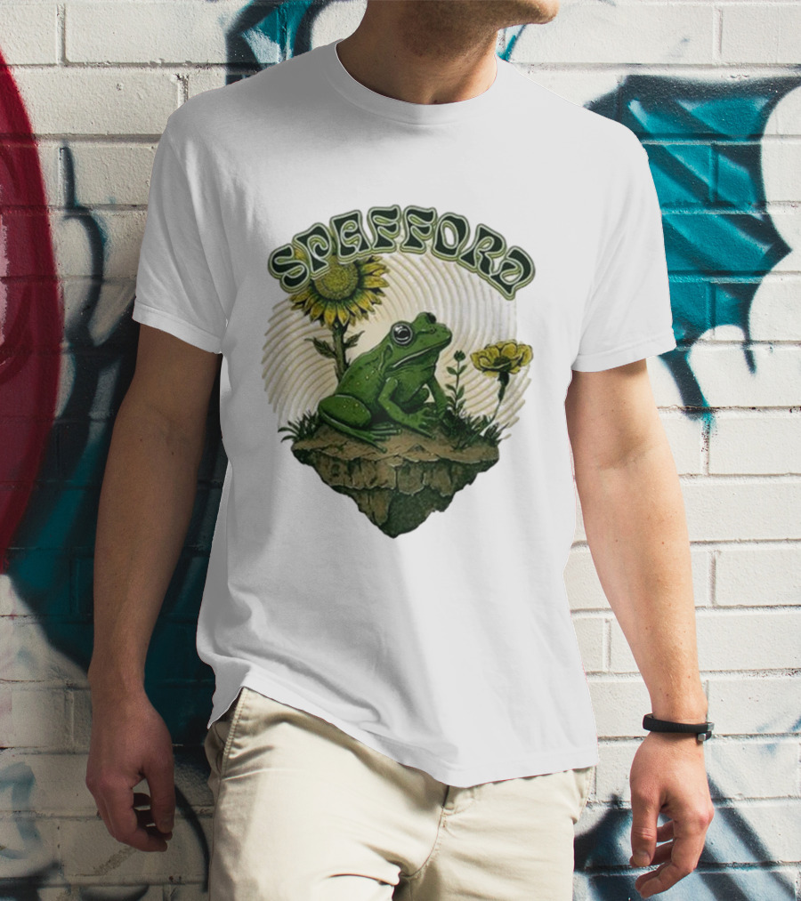 Spafford Frog Sunflower Rock Plateau T-Shirt