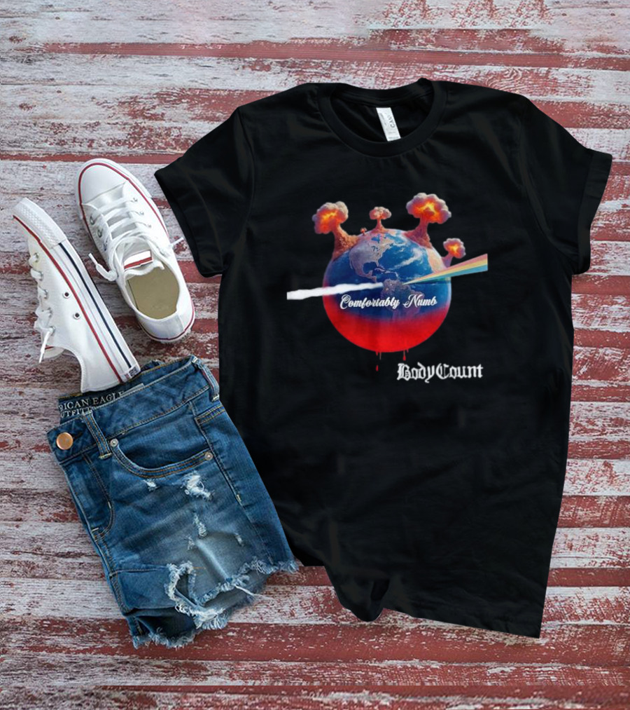 Comfortably Numb Body Count Earth Explosion Iconic T-Shirt