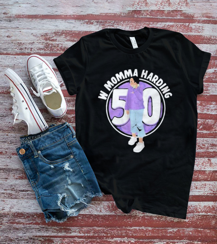 D’aydrian Harding W Momma Harding 50 Purple Hoodie Denim T-Shirt