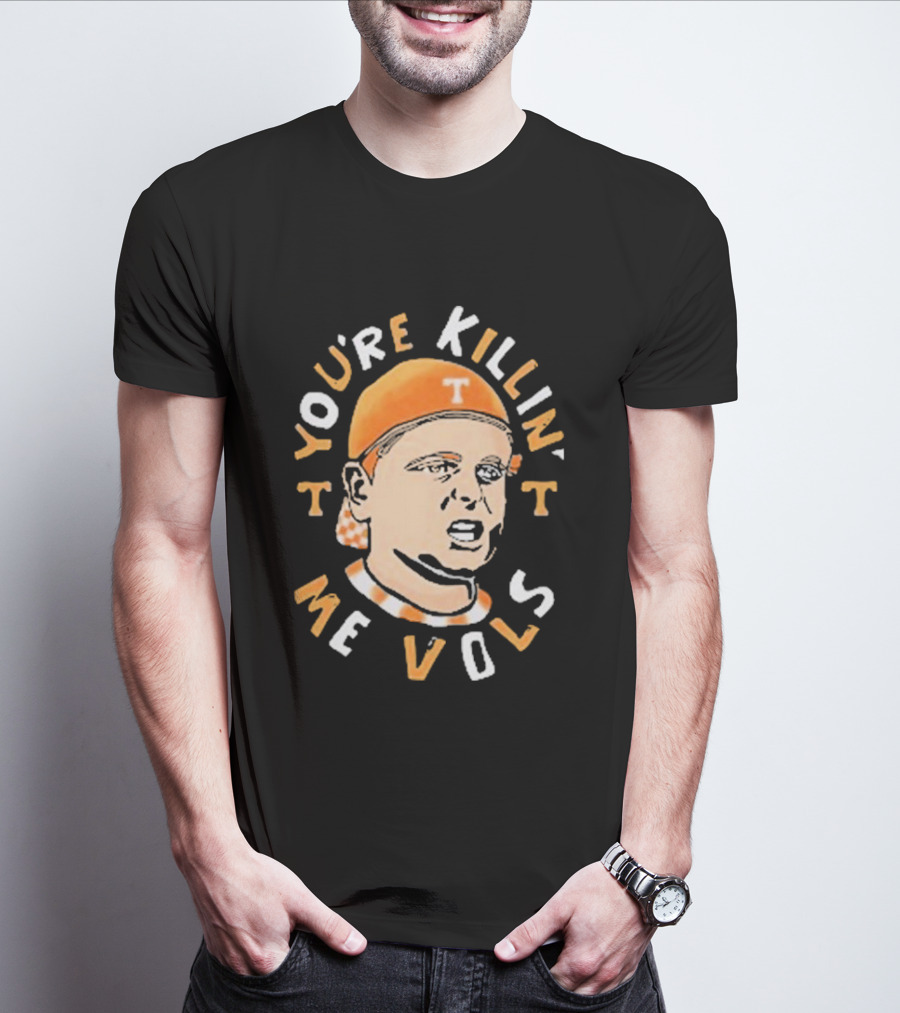 Tennessee Volunteers You’re Killing Me Vols Sandlot Baseball T-Shirt
