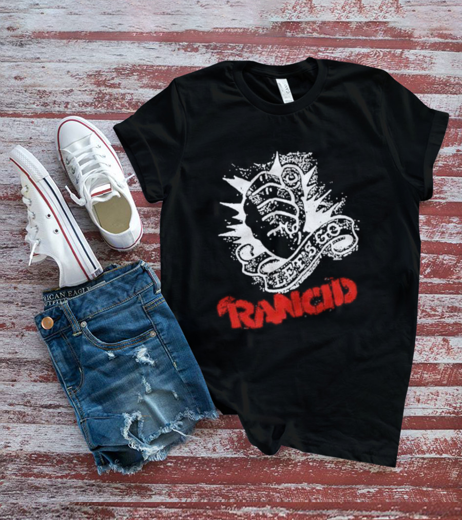 Rancid Let's Go Fist Exploding T-Shirt