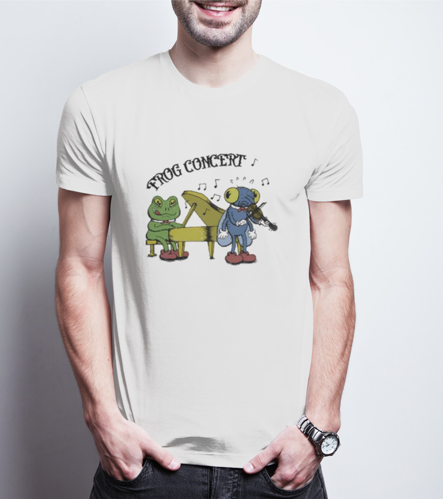 Frog Concert Cartoon Phantom Lure Fun Times T-Shirt