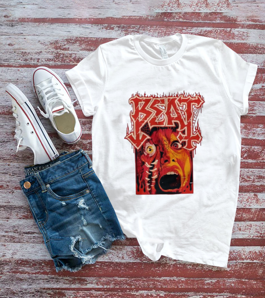 Reynlord Beat Mutation Horror Face T-Shirt