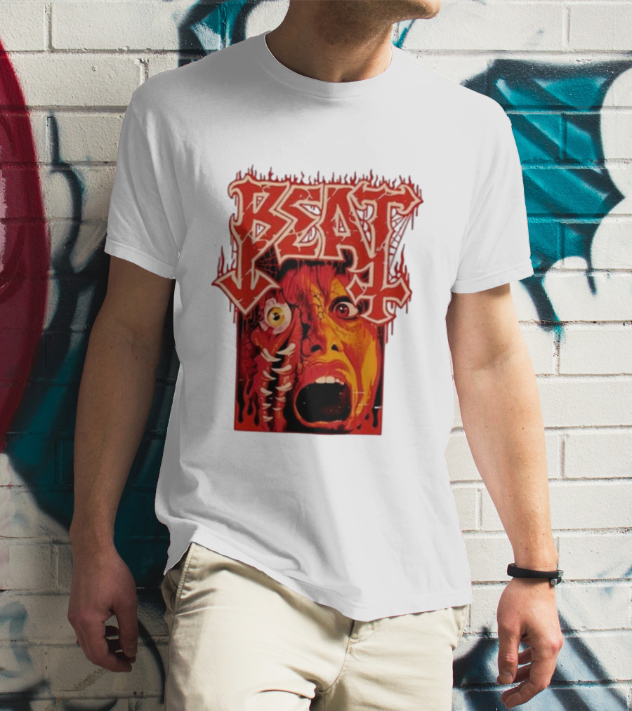 Reynlord Beat Mutation Horror Face T-Shirt