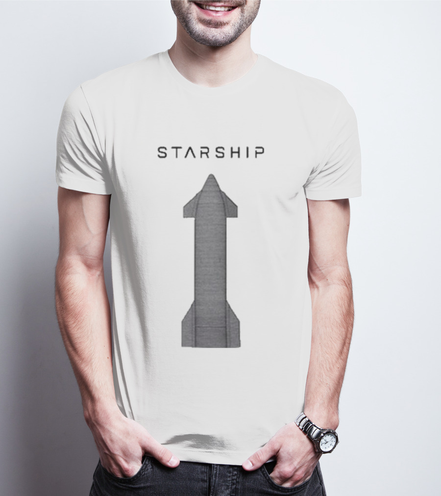Starship Rocket Heat Shield T-Shirt