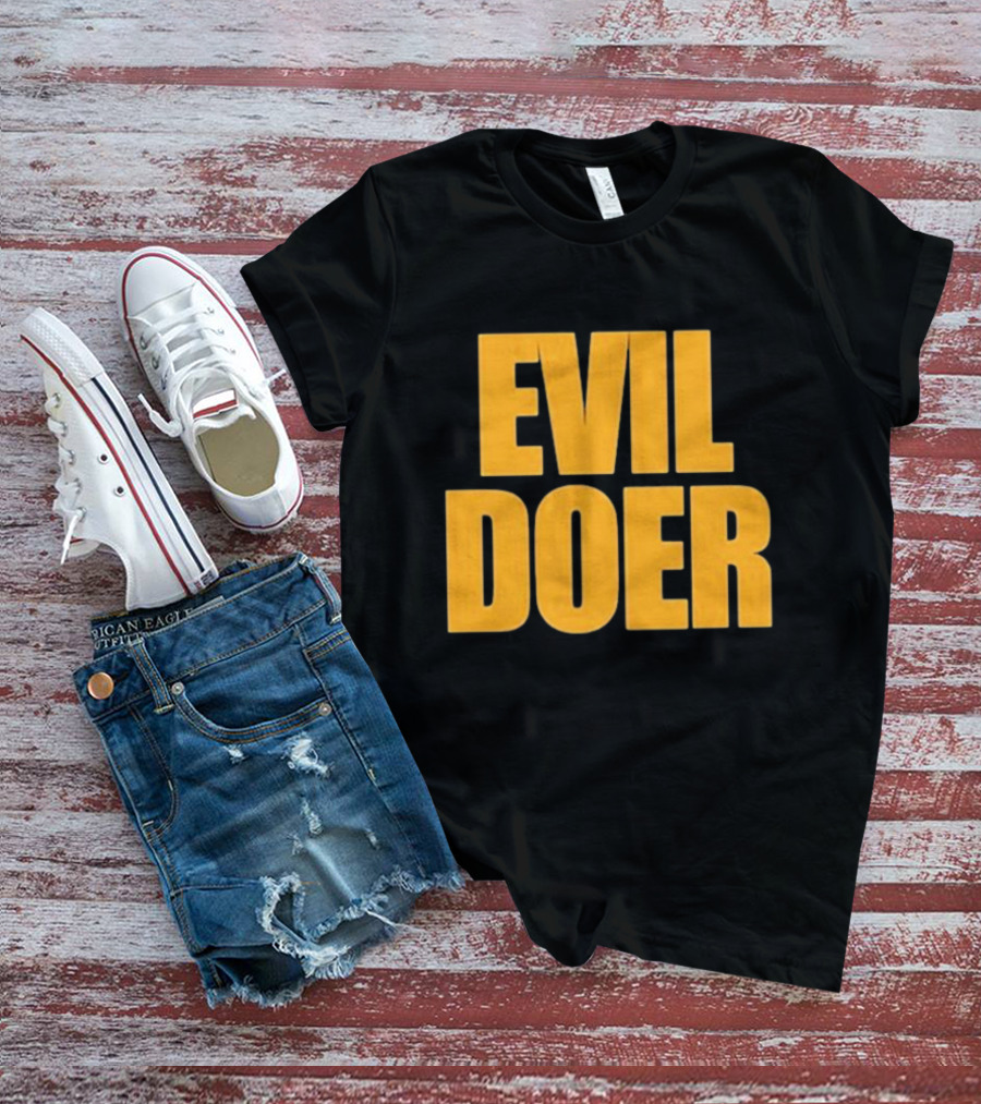Evil Doer Green And Orange T-Shirt