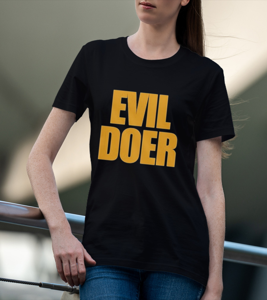 Evil Doer Green And Orange T-Shirt