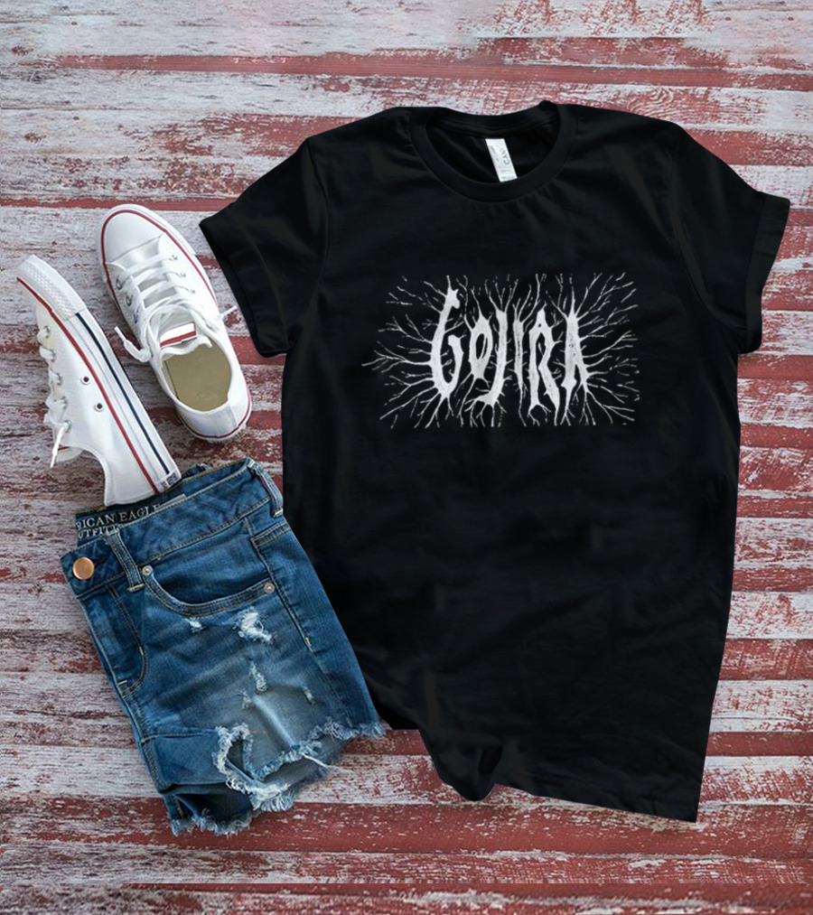 Gojira Branches Text T-Shirt