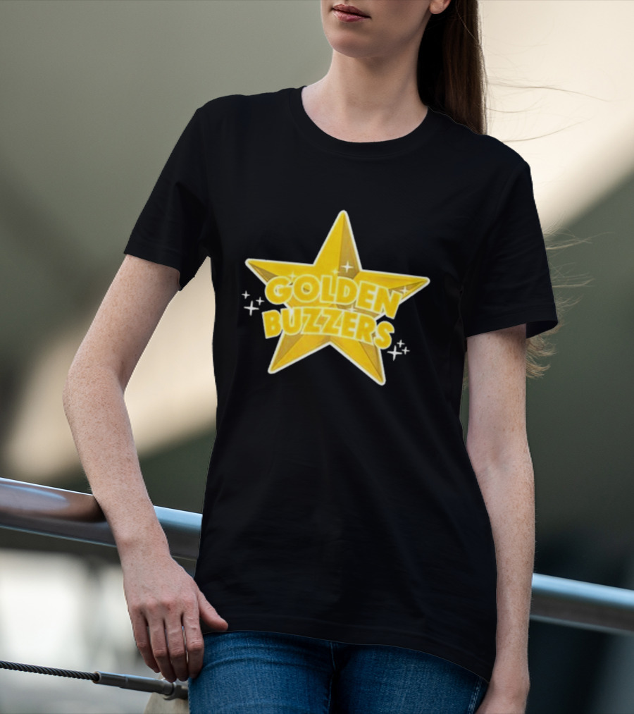 Scott Cramer The Cramer Games Golden Buzzers Star T-Shirt