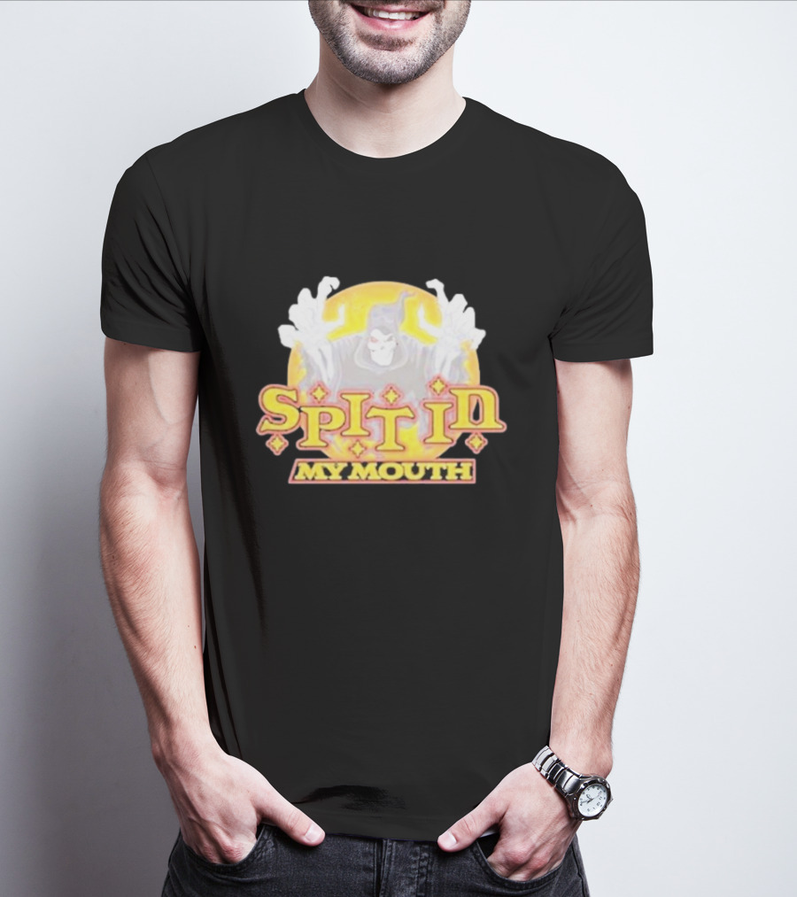 SPIT IN MY MOUTH Villain T-Shirt