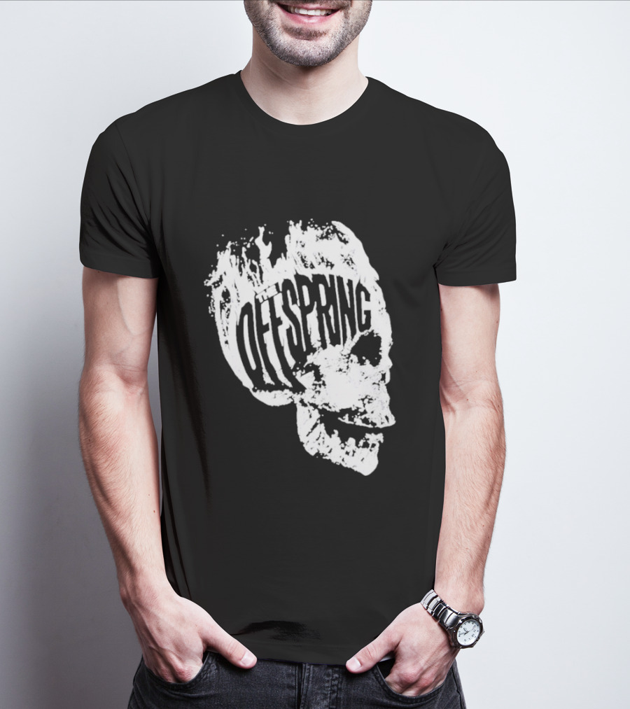 Offspring Flaming Skull T-Shirt