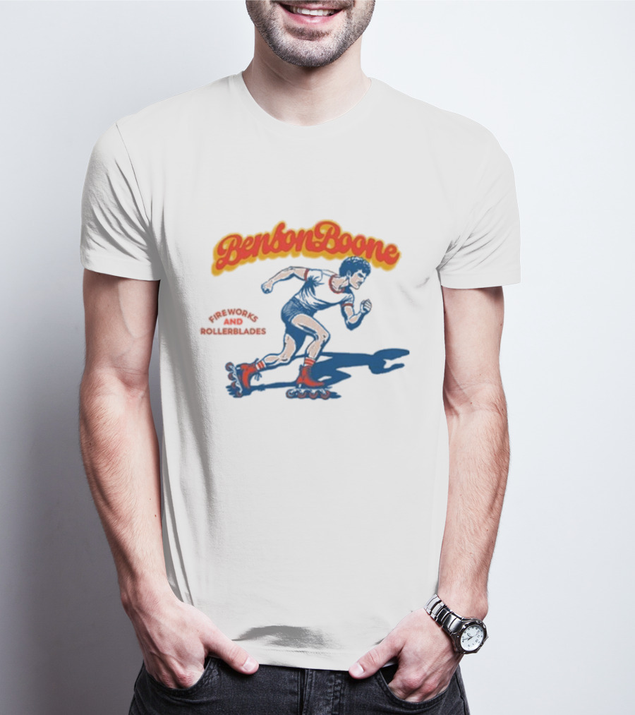 Benson Boone Fireworks And Rollerblades Benny T-Shirt