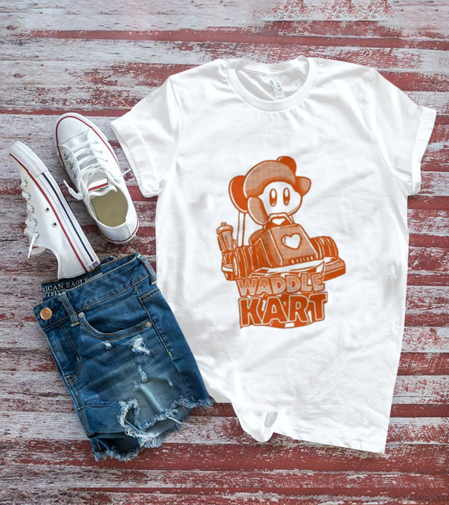 DevDogg Waddle Kart Dee Heart Racing Adventure T-Shirt