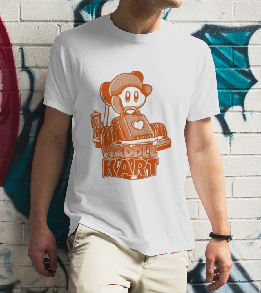DevDogg Waddle Kart Dee Heart Racing Adventure T-Shirt
