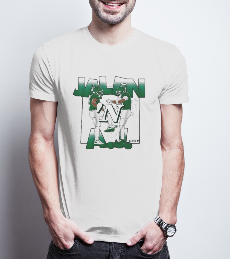 Jalen Hurts AJ Brown Touchdown Celebration NFLPA T-Shirt