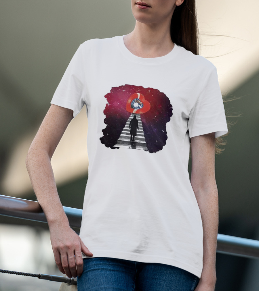 Where Is Love Bobby Caldwell Stairway To Heart And Stars Journey T-Shirt