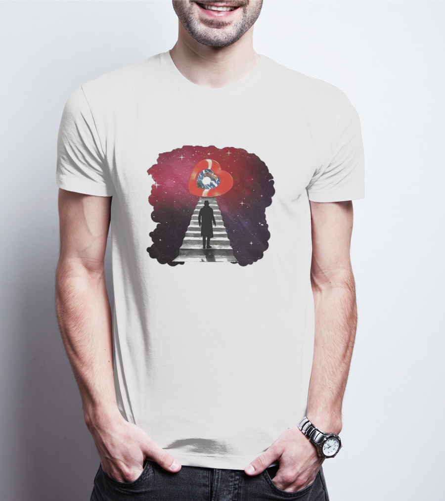Where Is Love Bobby Caldwell Stairway To Heart And Stars Journey T-Shirt
